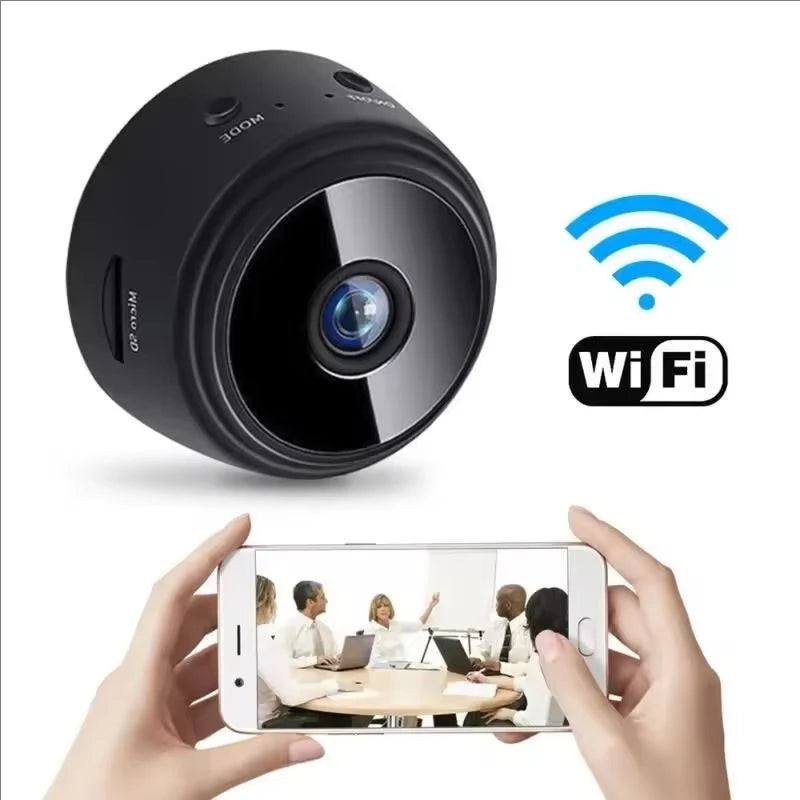 Cámara Mini WiFi A9 | Vigilancia HD 720P con Visión Nocturna y App Móvil