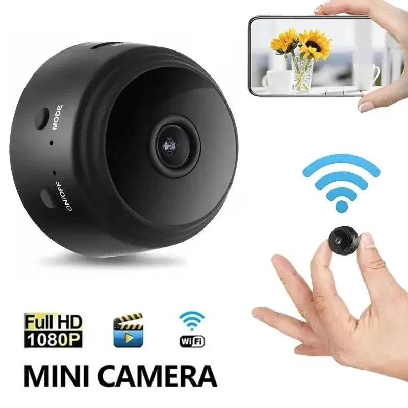 Cámara Mini WiFi A9 | Vigilancia HD 720P con Visión Nocturna y App Móvil